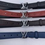 Louis Vuitton Initiales Leather Belt Monogram Black 25Mm - Image 6