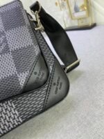 Louis Vuitton Trio Messenger Bag Damier Canvas Black 25Cm N50017 - Image 5