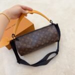 Louis Vuitton Soft Polochon Macassar PM Monogram Canvas 31Cm M46691 - Image 2