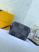 Louis Vuitton Trio Messenger Bag Damier Canvas Black 25Cm N50017 - Image 8