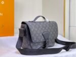 Louis Vuitton Montsouris Monogram Messanger Bag Black 34Cm - Image 2