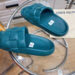 Louis Vuitton Waterfront Mule Maxi Damier Rubber Blue - Image 4