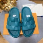 Louis Vuitton Waterfront Mule Maxi Damier Rubber Blue - Image 11