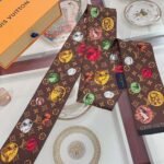 Louis Vuitton Fornasetti Cameo Bandeau Silk Brown - Image 2