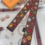 Louis Vuitton Fornasetti Cameo Bandeau Silk Brown - Image 3