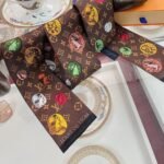 Louis Vuitton Fornasetti Cameo Bandeau Silk Brown - Image 6