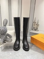Louis Vuitton Territory Flat High Boot Black 1Add2X - Image 8