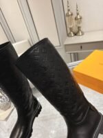 Louis Vuitton Territory Flat High Boot Black 1Add2X - Image 2