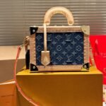 Louis Vuitton Petite Valise Denim Bleu 21Cm M24161 - Image 2