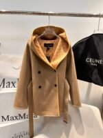 Louis Vuitton 3D Monogram Double Breasted Wrap Coat Ficelle Foncee 1Abt6T - Image 2