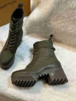 Louis Vuitton Laureate Platform Desert Boot Kaki Green 1Ac7S9 - Image 4