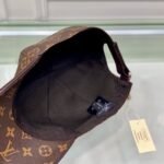 Louis Vuitton Monogram Coated Canvas Cap Brown - Image 6