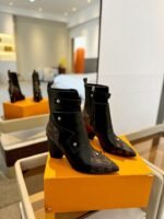 Louis Vuitton Trinity Boot Monogram And Black - Image 4