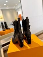 Louis Vuitton Trinity Boot Monogram And Black - Image 5