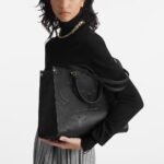 Louis Vuitton Onthego MM Monogram Empreinte Black 35Cm M45595 - Image 5