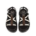 Louis Vuitton Pool Pillow Comfort Sandals Black And Silver