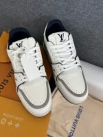 Louis Vuitton Trainer 54 Signature Black - Image 4