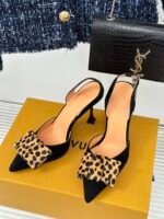 Louis Vuitton Blossom Slingback Pump Black 1Ac8B4 - Image 3