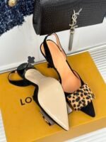 Louis Vuitton Blossom Slingback Pump Black 1Ac8B4 - Image 9