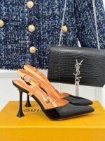 Louis Vuitton Blossom Slingback Pump Black 1Ac8Np - Image 11