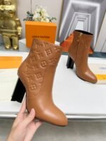 Louis Vuitton Silhouette Ankle Boot Brown - Image 5