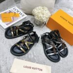 Louis Vuitton Pool Pillow Comfort Sandals Black And Silver - Image 8