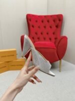 Louis Vuitton Super Mule Silver 1Acj47 - Image 7