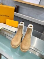 Louis Vuitton Aspen Chelsea Ankle Boots Beige 1Adc7B - Image 6