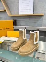 Louis Vuitton Aspen Chelsea Ankle Boots Beige 1Adc7B - Image 2