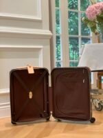 Louis Vuitton X Yayoi Kusama Horizon 55 Suitcase Grained Leather Monogram Multicolor 55Cm M10118 - Image 7