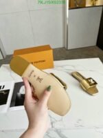 Louis Vuitton Shake Flat Mule Gold 1Ab2Rd - Image 7