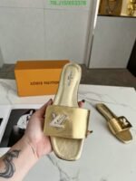 Louis Vuitton Shake Flat Mule Gold 1Ab2Rd - Image 3