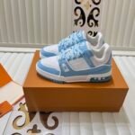 Louis Vuitton Lv Trainer Sneaker Blue Ciel 1Agzd4 - Image 2