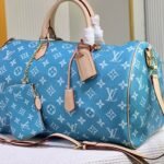 Louis Vuitton Speedy P9 Bandoulière 40 Blue 40Cm M11564 - Image 3