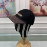 Louis Vuitton Supreme Logo Cap Black - Image 2