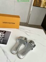 Louis Vuitton Shake Flat Mule Silver 1Ab2Qz - Image 2