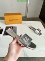 Louis Vuitton Shake Flat Mule Silver 1Ab2Qz - Image 3