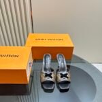 Louis Vuitton Kitten Mule Monogram Canvas - Image 9