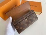 Louis Vuitton Emilie Wallet Monogram Canvas 19Cm - Image 6