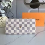 Louis Vuitton Sarah Wallet Damier Azur Canvas 19Cm N63208 - Image 2