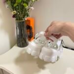 Prada Foam Rubber Sandals White 1X853M3Lkkf0009F055 - Image 6