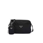 Prada Re-Nylon Shoulder Bag Black 1Bc167Rv44F0002Vb1M