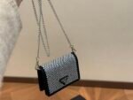 Prada Cardholder With Shoulder Strap And Crystals 13Cm 1Mr024 2Awl F0T7O - Image 2