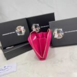Prada Saffiano Leather Coin Purse Peony Pink Wallet 10Cm 1Mm268 Qwa F0505 - Image 4