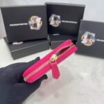 Prada Saffiano Leather Coin Purse Peony Pink Wallet 10Cm 1Mm268 Qwa F0505 - Image 5