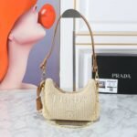 Prada Re Edition Crochet Bag Natural 22Cm 1Bc204 2M2T F0018 V Juo - Image 10