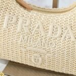 Prada Re Edition Crochet Bag Natural 22Cm 1Bc204 2M2T F0018 V Juo - Image 7
