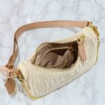 Prada Re Edition Crochet Bag Natural 22Cm 1Bc204 2M2T F0018 V Juo - Image 2