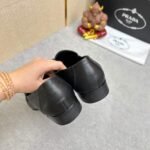 Prada Saffiano Leather Loafers Black 2DC213 053 F0002 F G000 - Image 4