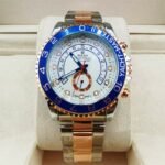 Rolex Oyster Yacht Master Ii 44Mm With Gold And Silver Strap 116681 - Image 4